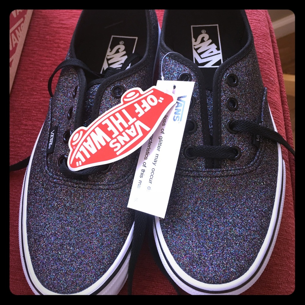 Vans Women’s Old School shoes Rainbow Black 7.5 us